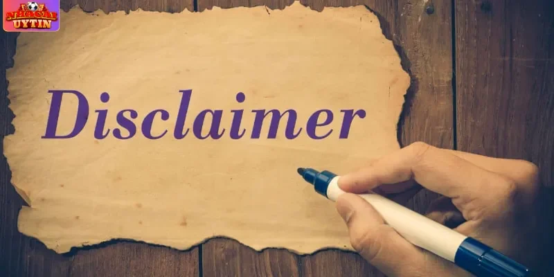 Tình huống nhà cái áp dụng điều khoản miễn trách nhiệm