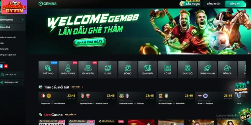 Giới thiệu về thương hiệu giải trí đình đám GEM88