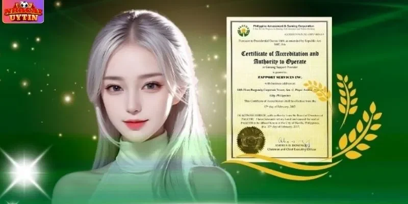 Nhà cái thể thao xanh chín sở hữu đầy đủ chứng chỉ hoạt động