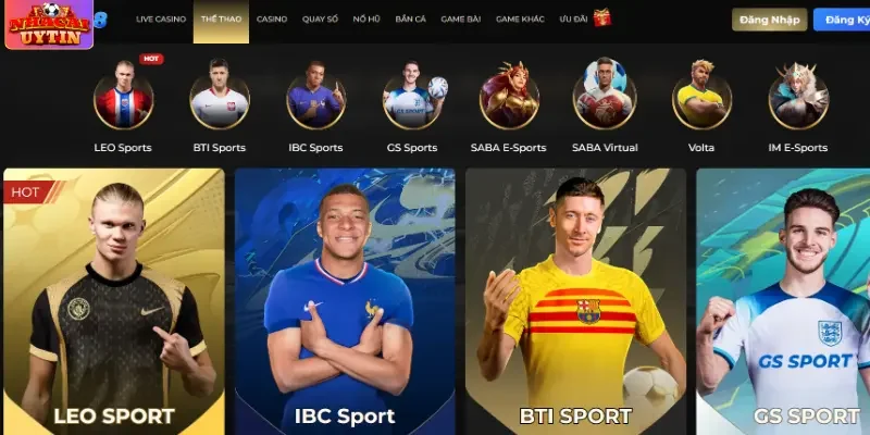 Sảnh thể thao là điểm nhấn mang tính khác biệt của LEO88